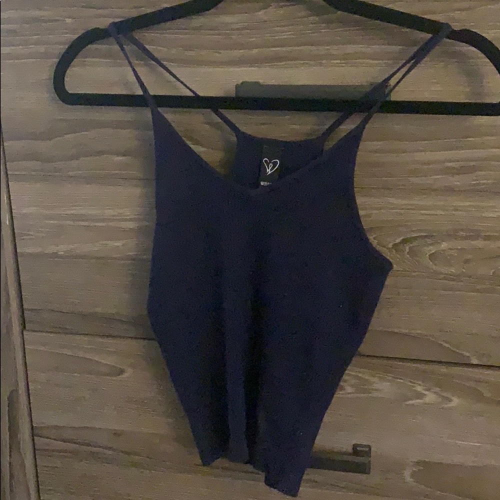 *NWOT* Rib Knit Crop Cami Top